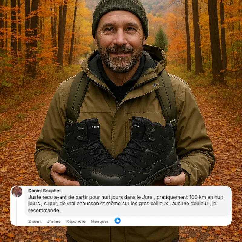 Chaussures RandoTrail - Chaussures de randonnée à confort orthopédique