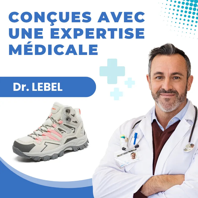 Chaussures RandoTrail - Chaussures de randonnée à confort orthopédique