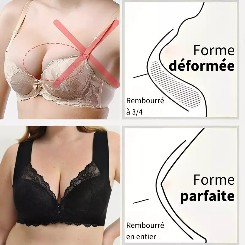 Soutien-gorge Sans Fil Galbant Avec Fermeture Frontale